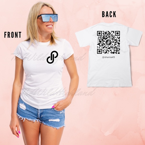 Hand Crafted Tops - Custom Posh T-shirt
